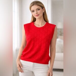 Belldini Vibrant Red Muscle Tee